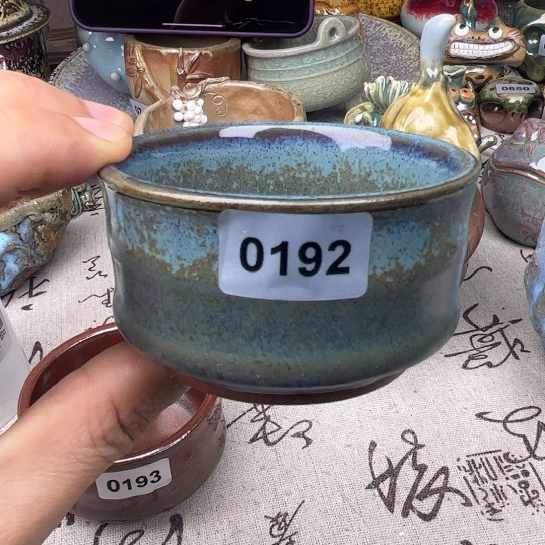 钧瓷杯子窑口自播原矿钧瓷