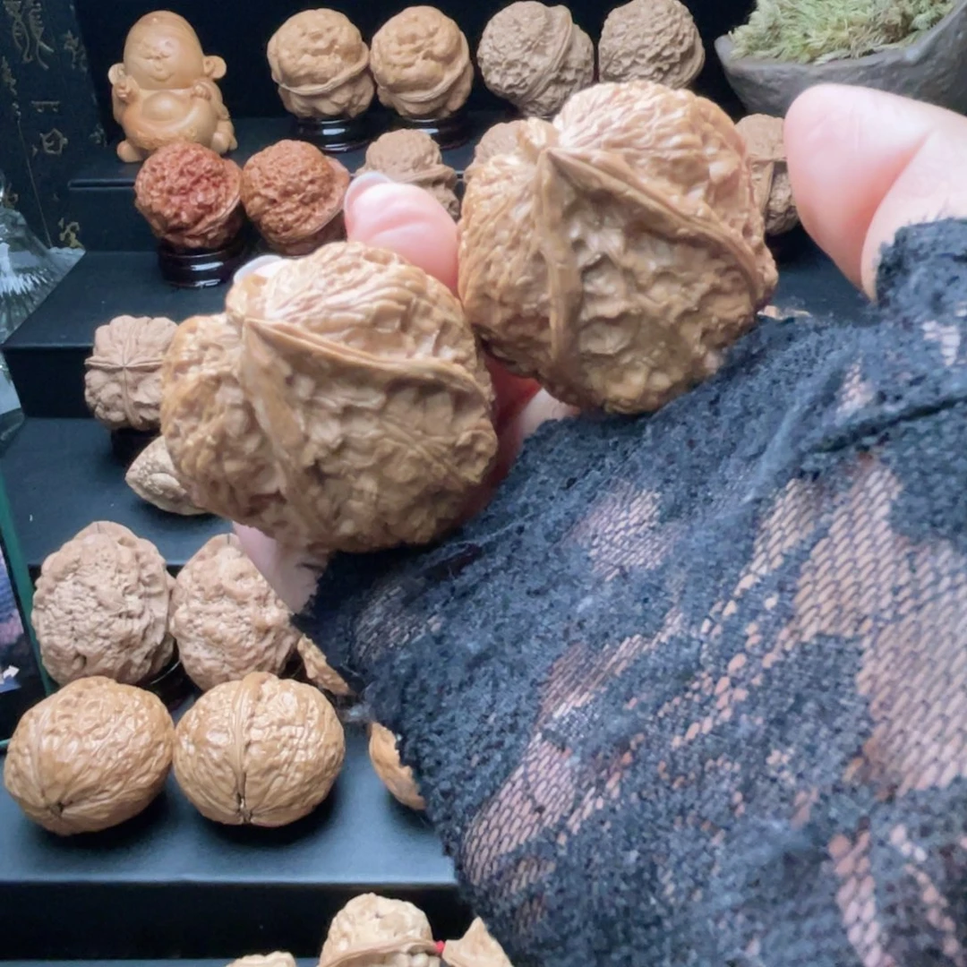 文玩核桃把件佛肚…………