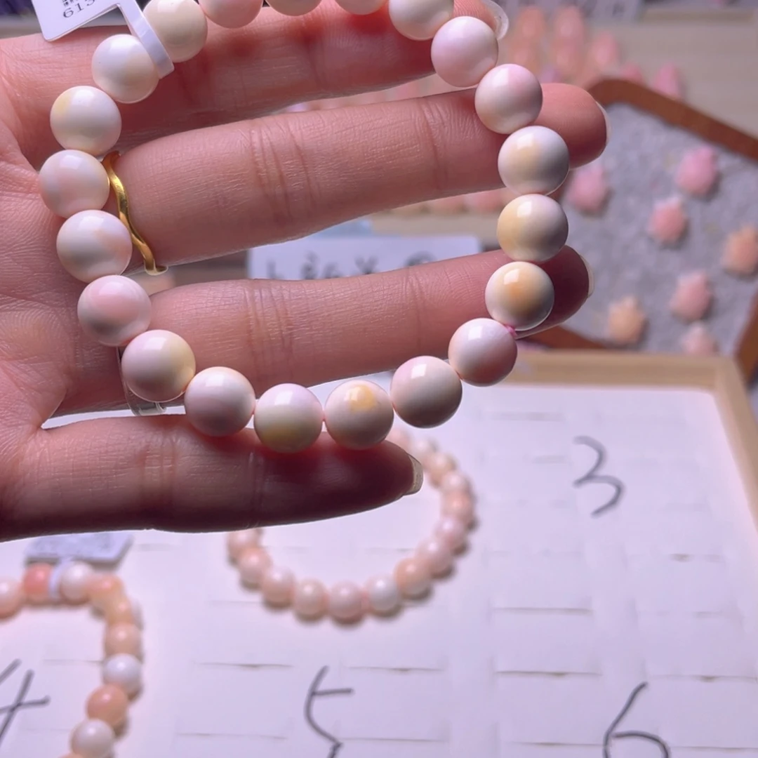 未镶嵌海螺珠手绳浅**梦福利