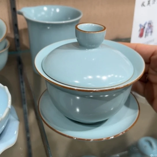 瓷片大宋名窑汝瓷茶具