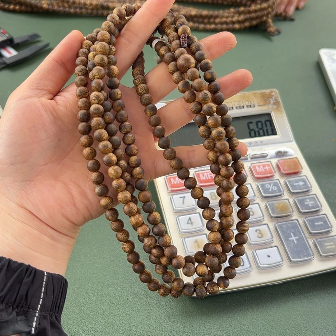 手串沉香白棋17克卡7多样性发一条