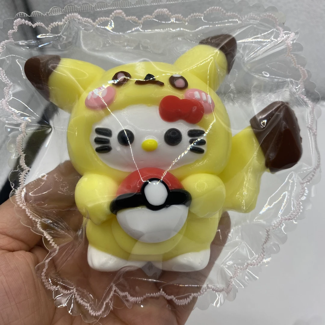 【皮卡丘】巨无霸捏捏食品级硅胶奶油泥手感默认微瑕
