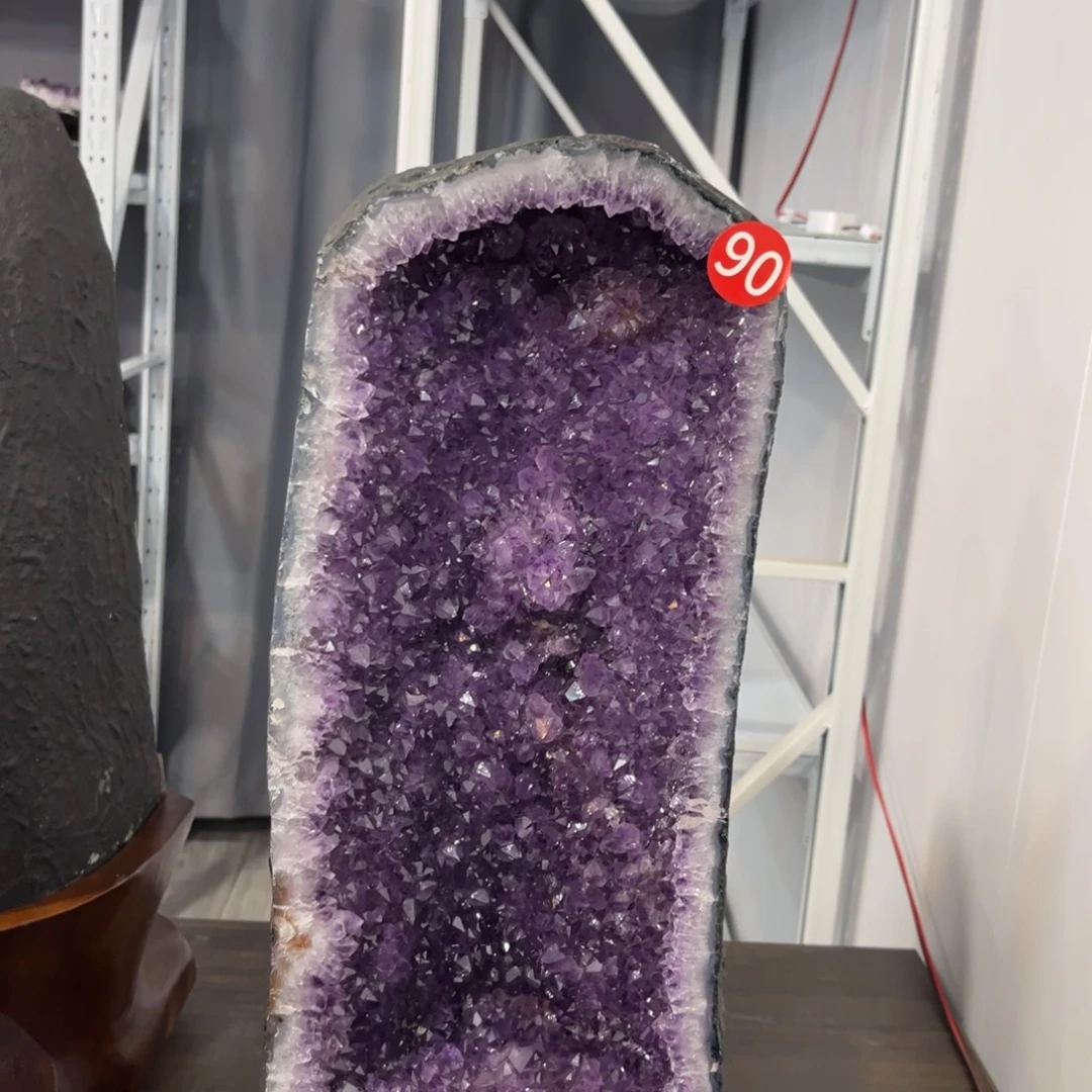 紫晶摆件未镶嵌水晶