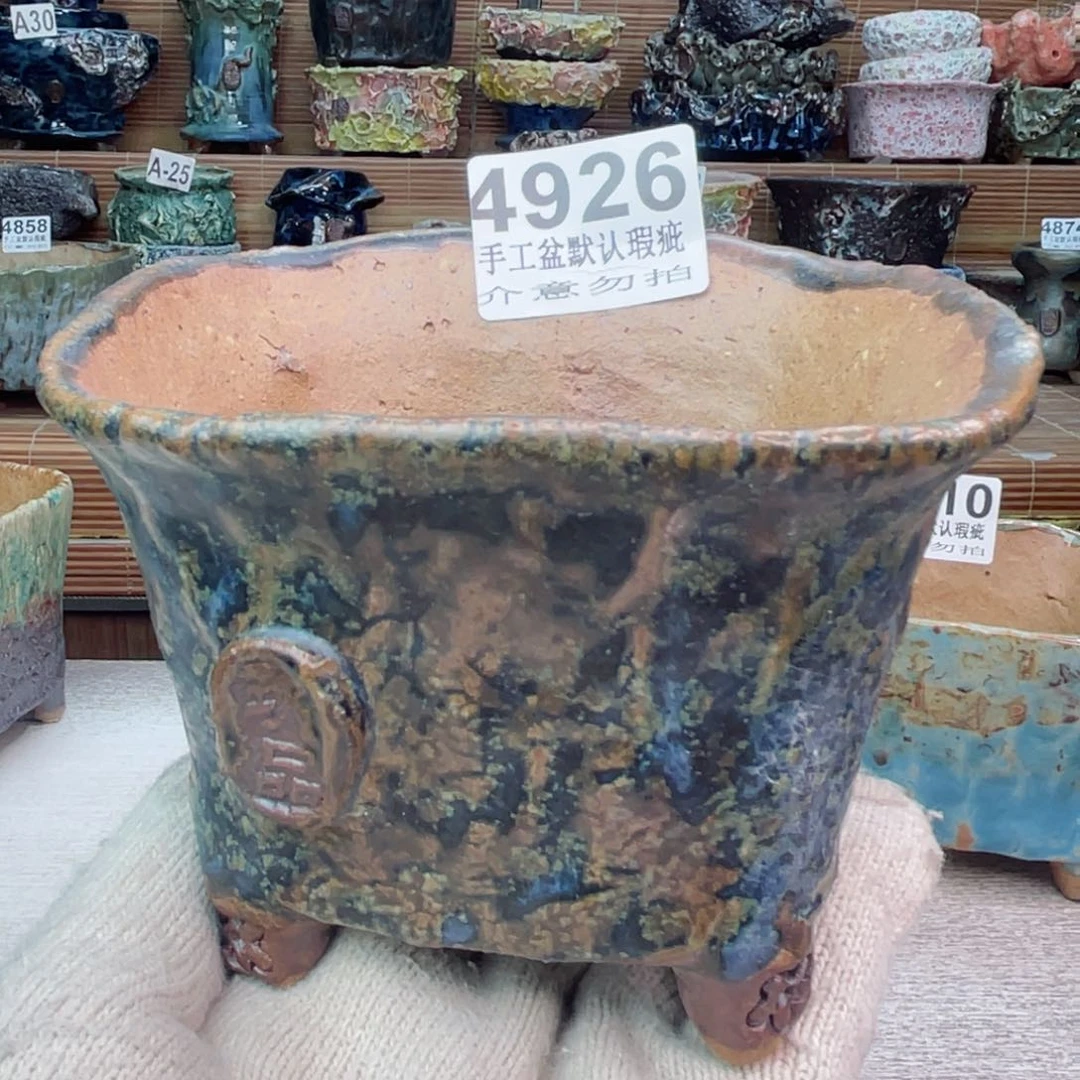 景德镇陶瓷艺术罐，全手工制作瑕疵