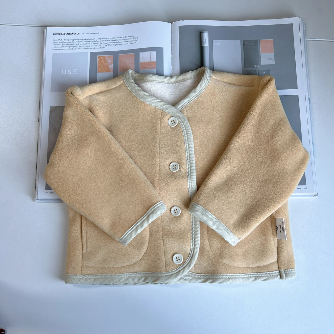 【柏莉绒 保暖柔软亲肤】柏莉绒卫衣婴儿童上衣服长袖宝宝秋装i2