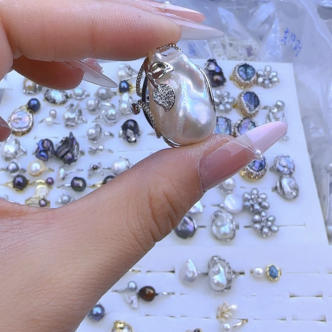 未镶嵌4 30淡水珍珠