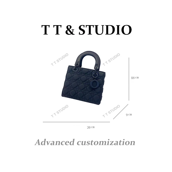 【TT Studio】XKY-9213-黑色RAIN.CUN时尚简约腋下斜跨轻奢女包