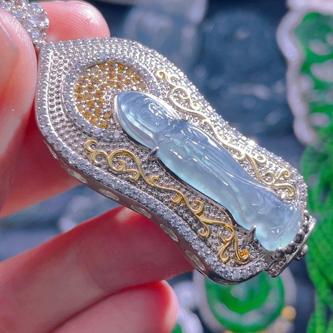 颈饰未镶嵌翡翠翡翠