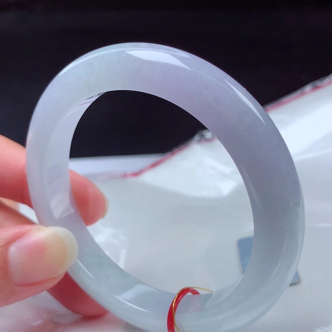 翡翠未镶嵌手镯55圈m11659