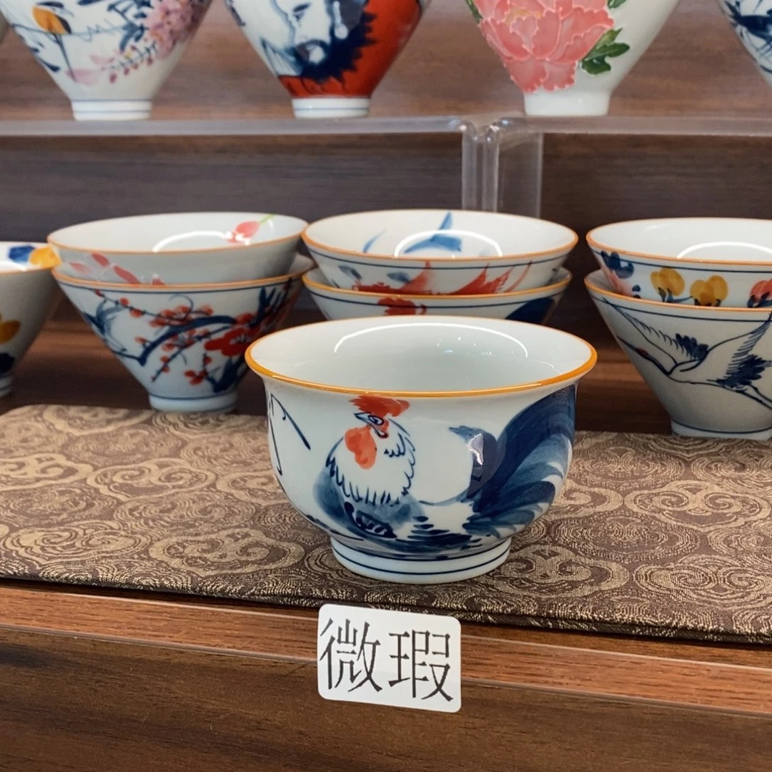 釉下彩手工绘制手工绘制