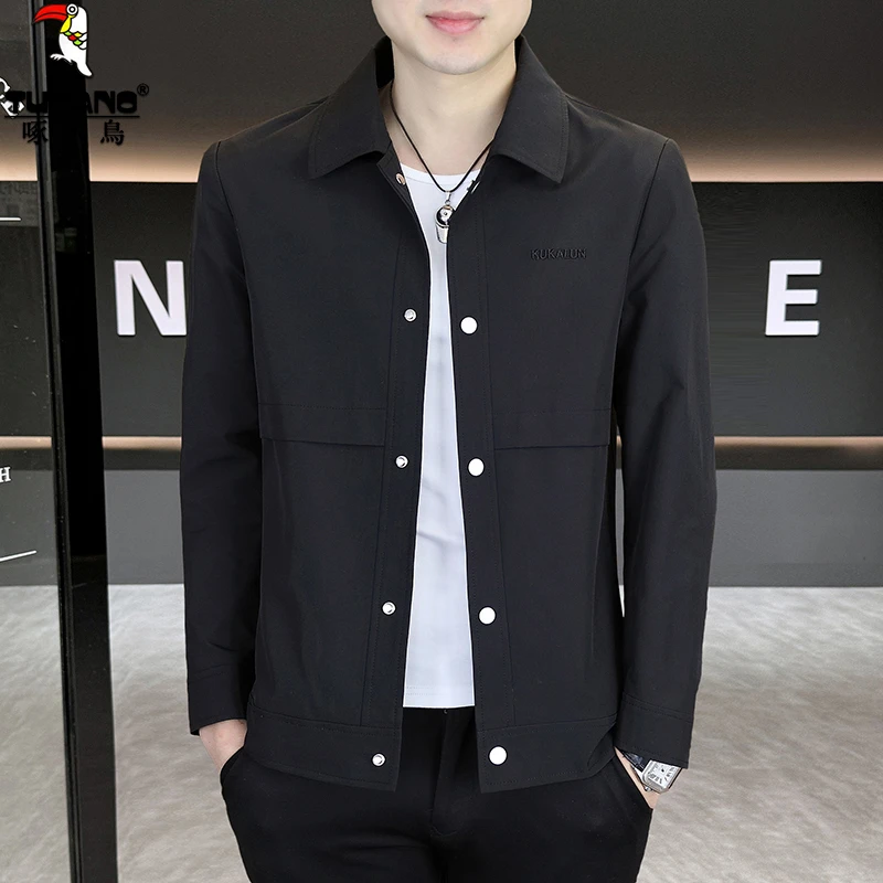 TUCANO/啄木鳥春秋季薄款新款夹克男士外套上衣翻领韩版休闲百搭