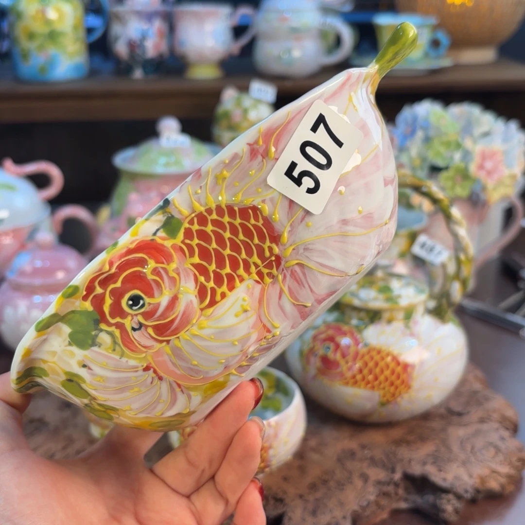 咪***猫景德镇手工手绘陶瓷