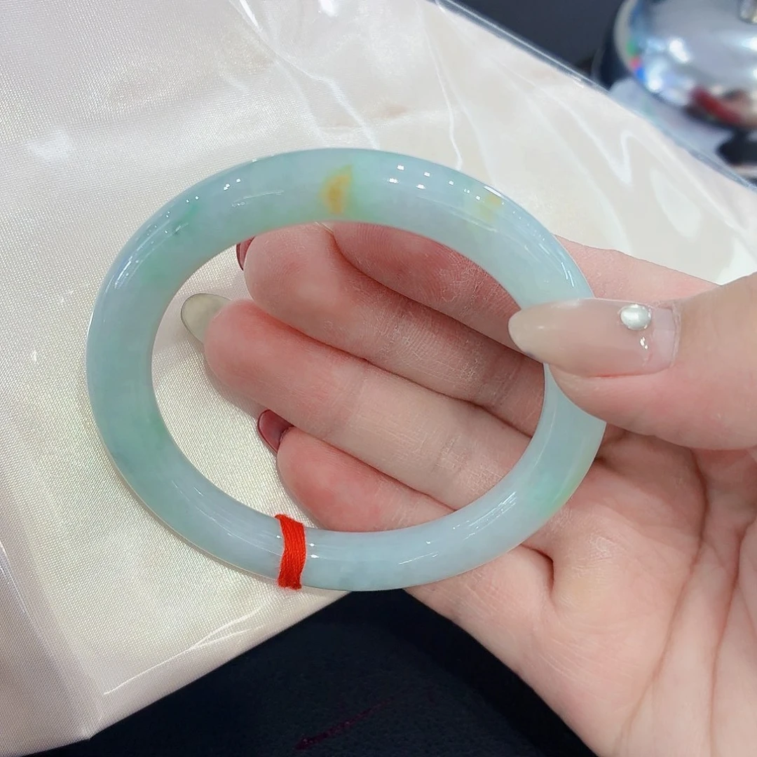 翡翠未镶嵌手镯翡翠55-57圈口