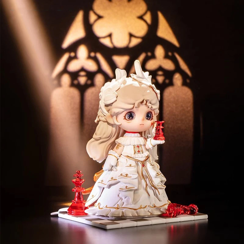 【拆盒不退不h】Heyone荞荞光与暗夜之歌系列盲盒手办潮玩公仔娃娃