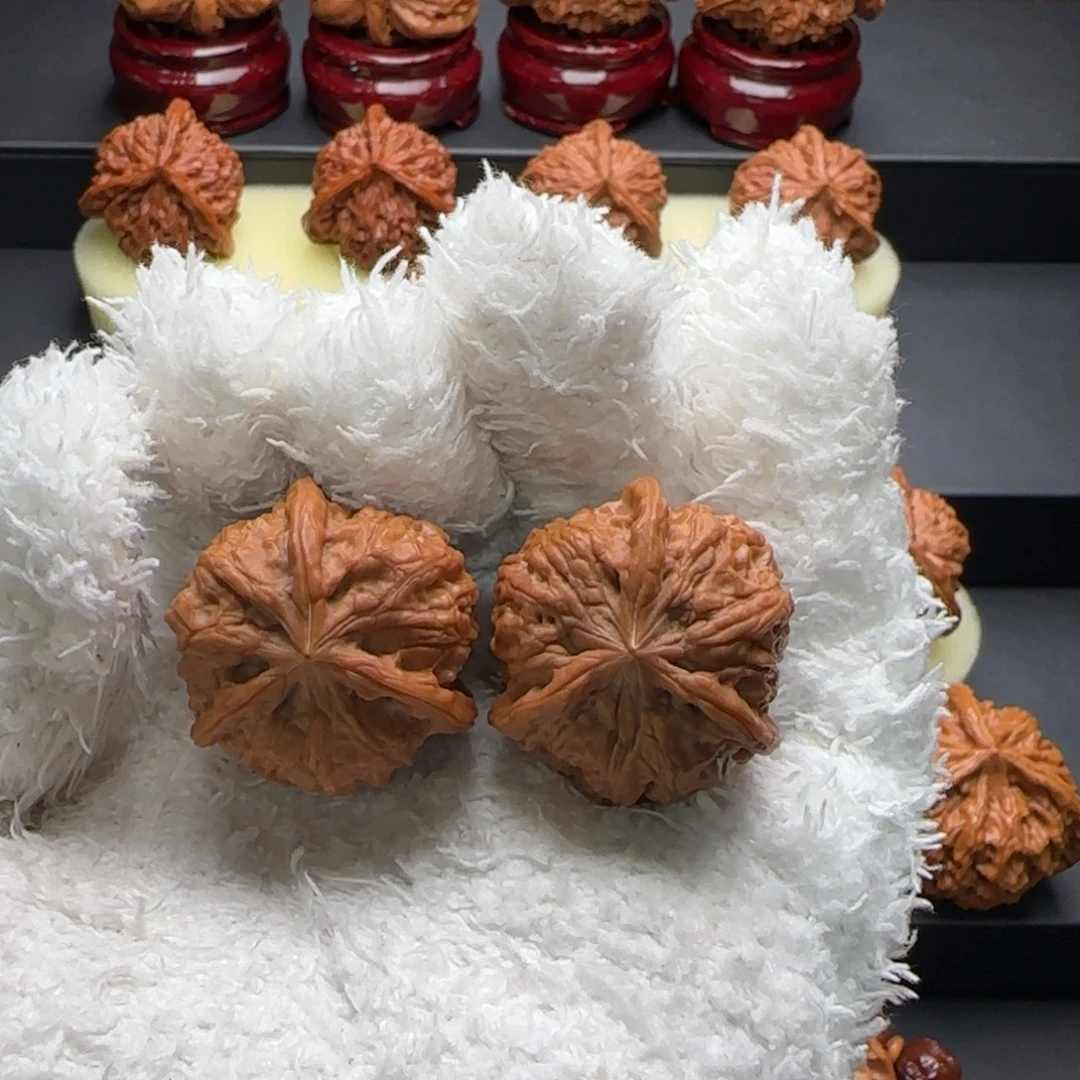 文玩核桃把件雨花石奔全品32