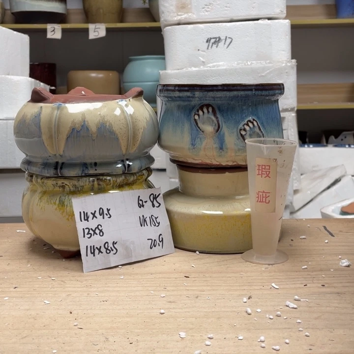 紫砂花盆多肉花盆微瑕85