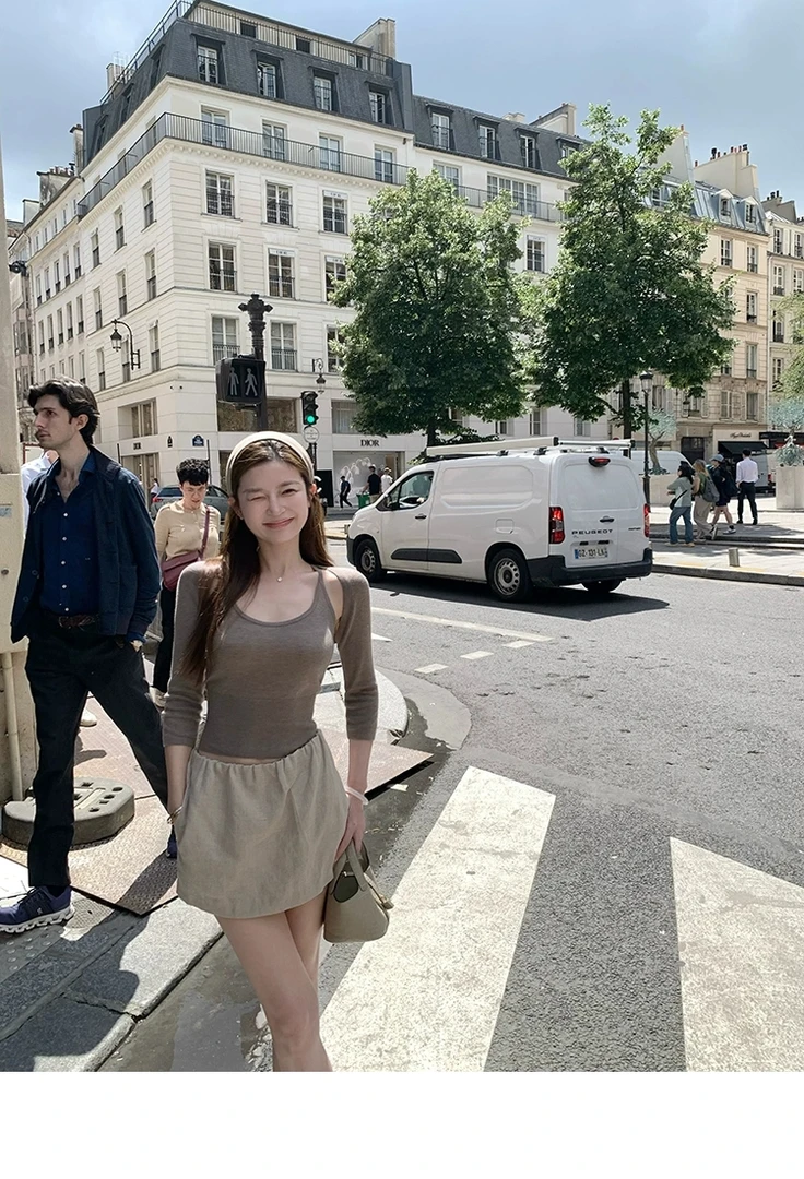 Madofit麻豆/1926 樱岛初晴_拯救衣橱的松弛老钱100亚麻半裙