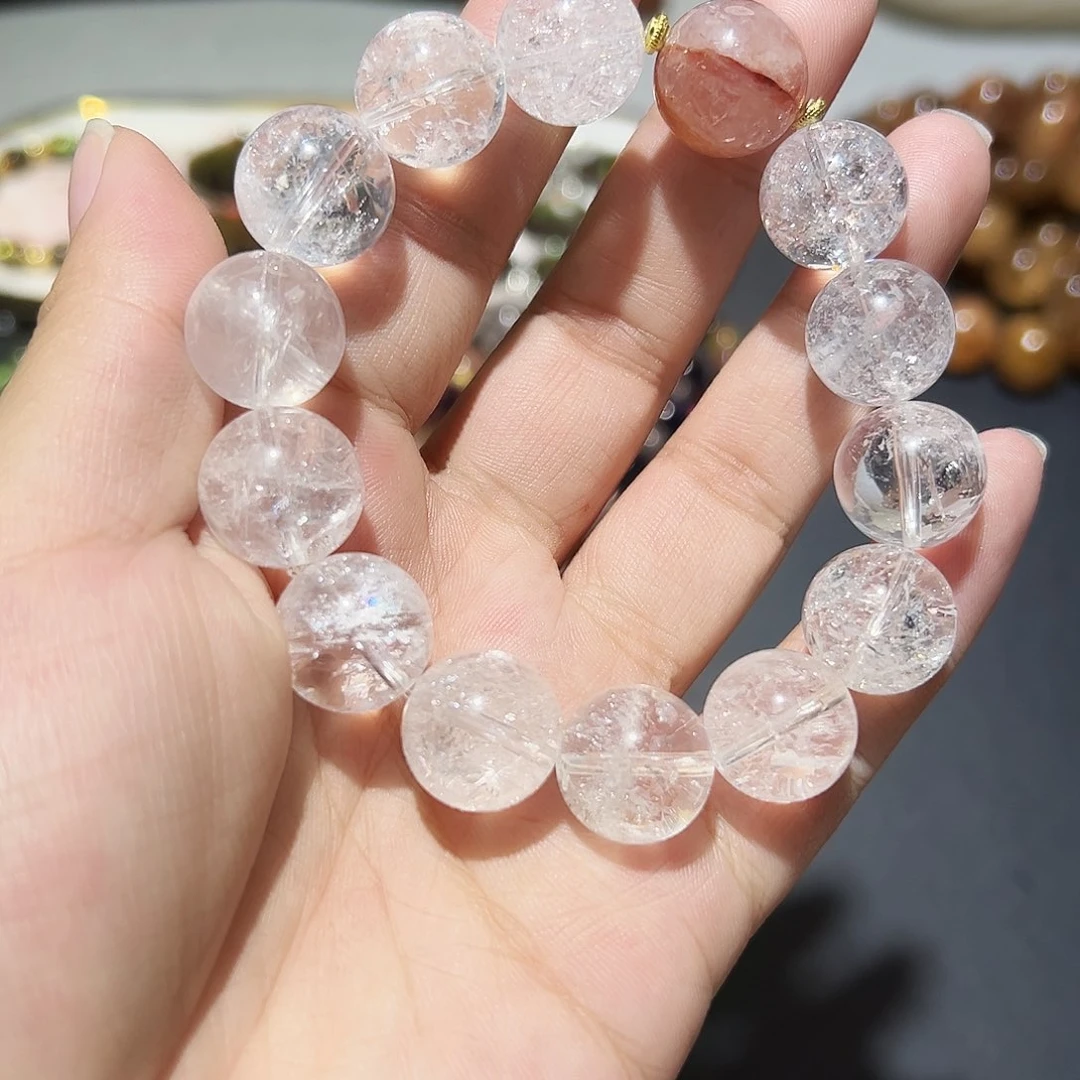 未镶嵌手链水晶喜马拉雅白水晶7号