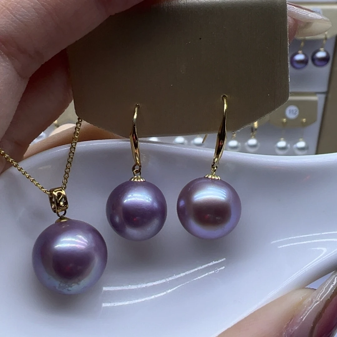 吊坠(赠链)18K金镶嵌淡水珍珠