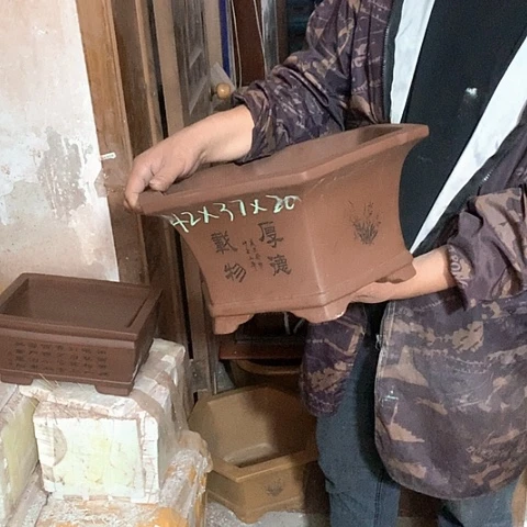 花盆紫砂手工制作