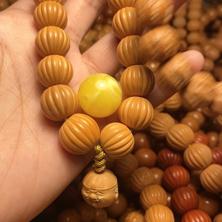 猴头核桃手串海**?手持