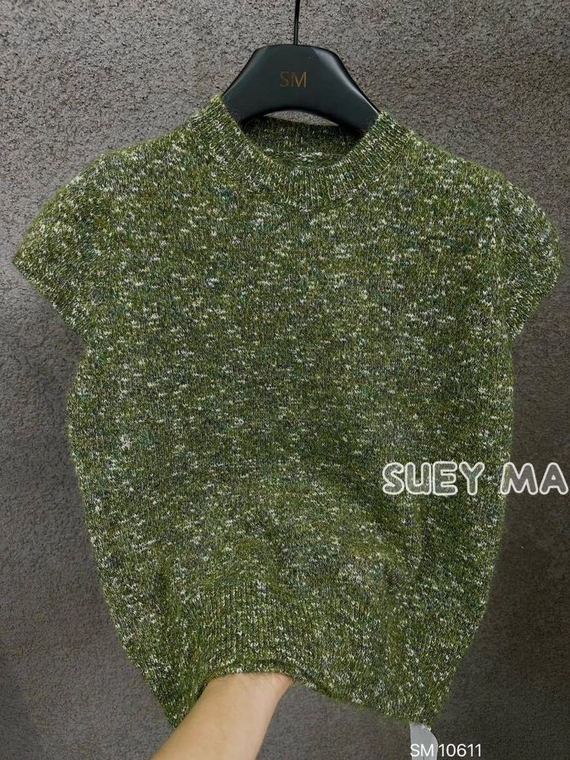 SUEYMA短款百搭圆领上衣 10611