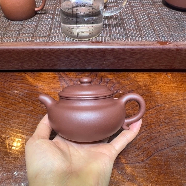 紫砂茶壶宜兴紫砂半手工艺