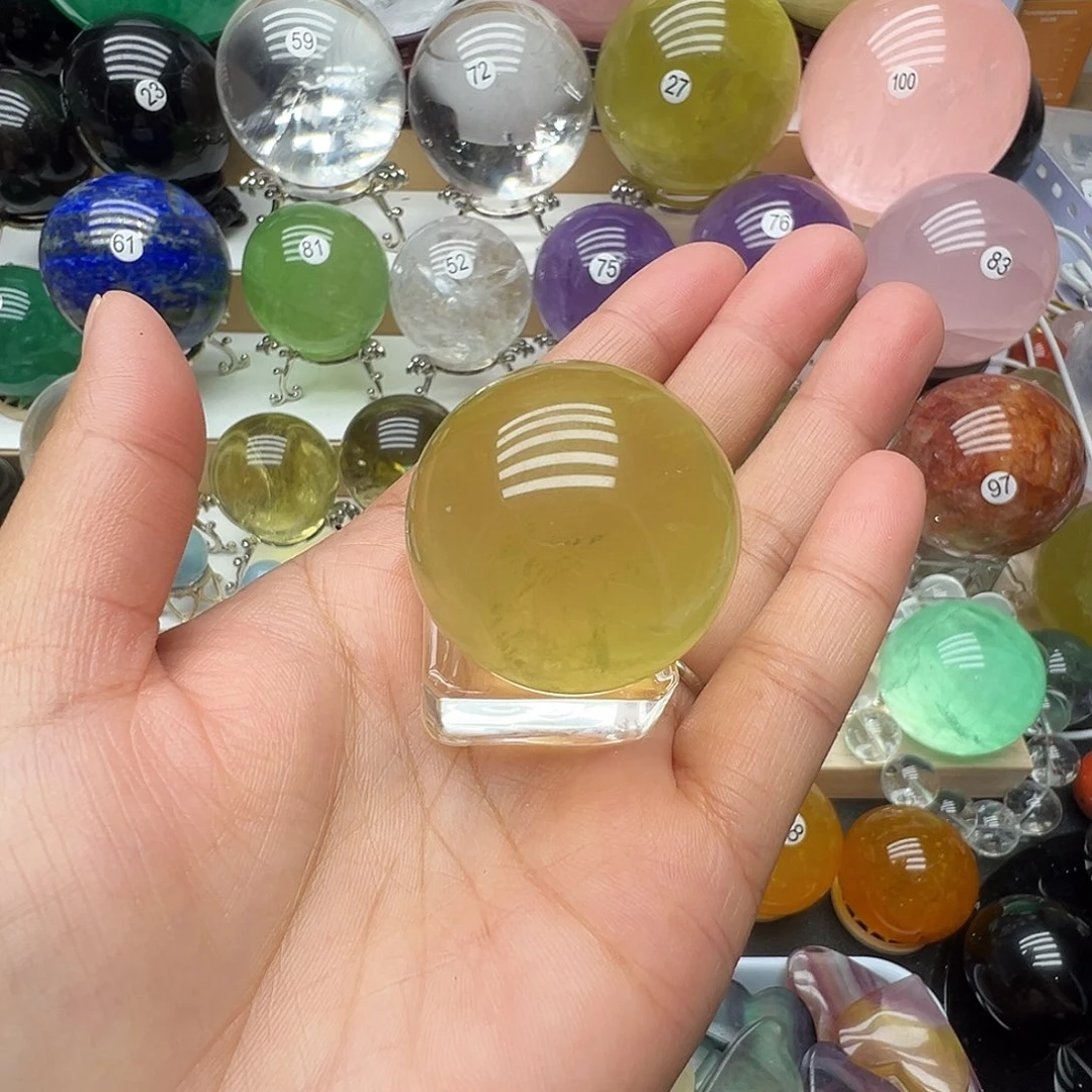 水晶未镶嵌珠宝半成品