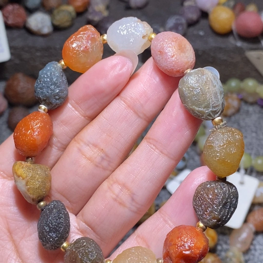 玛瑙/玉髓未镶嵌珠宝半成品