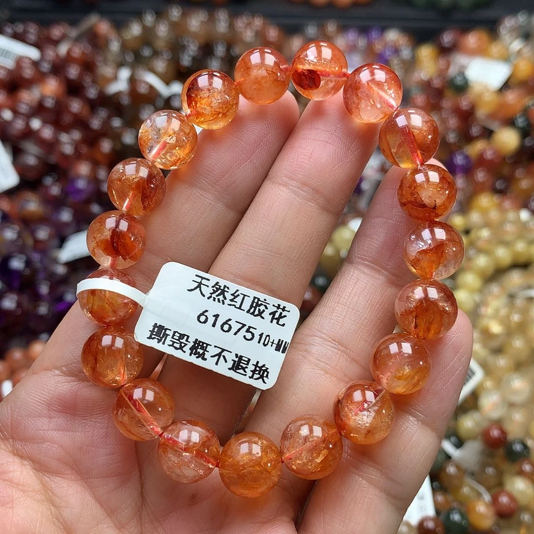 未镶嵌水晶手链，，，