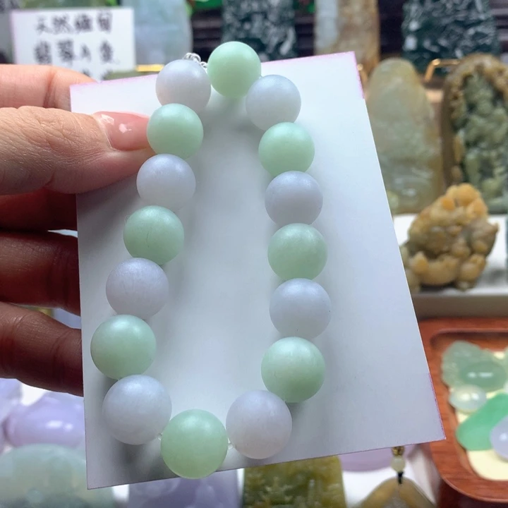 未镶嵌定制翡翠手串