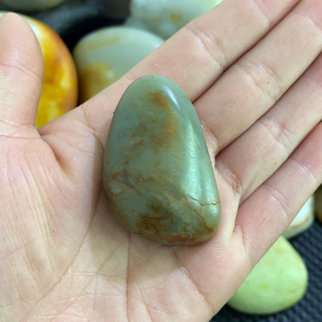 和田玉未镶嵌挂件30