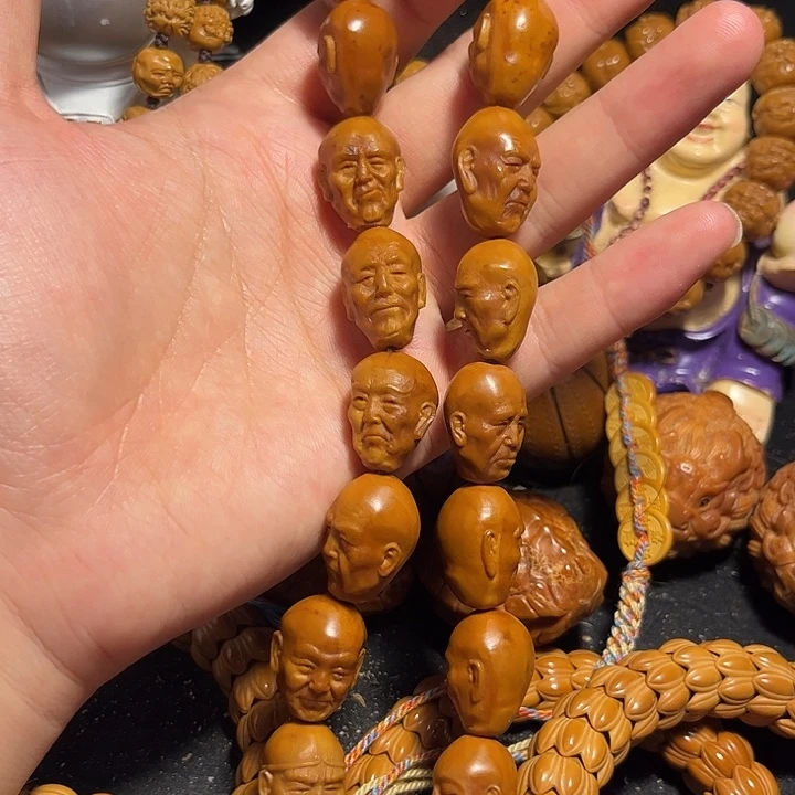 手串/手链橄榄核归渔罗汉