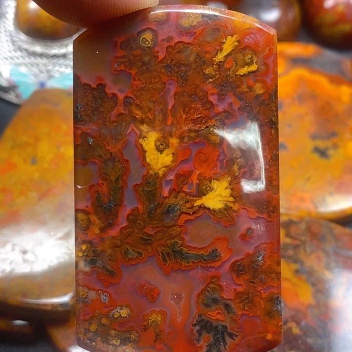 玛瑙/玉髓颈饰未镶嵌胜*索