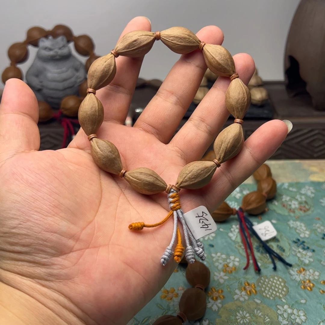 手串/手链橄榄核水晶核三面佛14*25