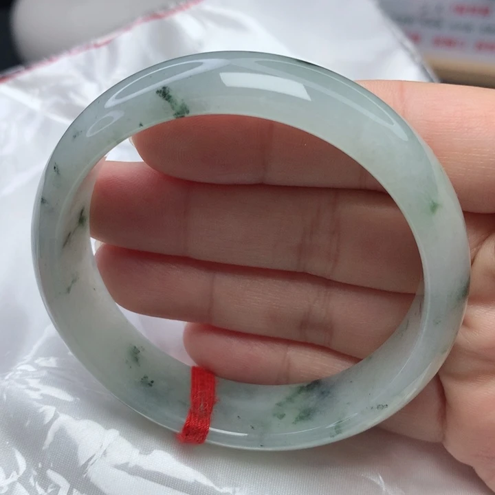 翡翠手镯未镶嵌59596060宽版