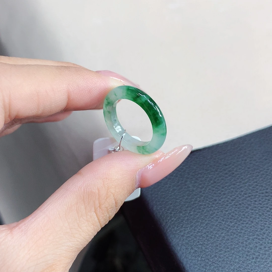 未镶嵌戒指翡翠8号