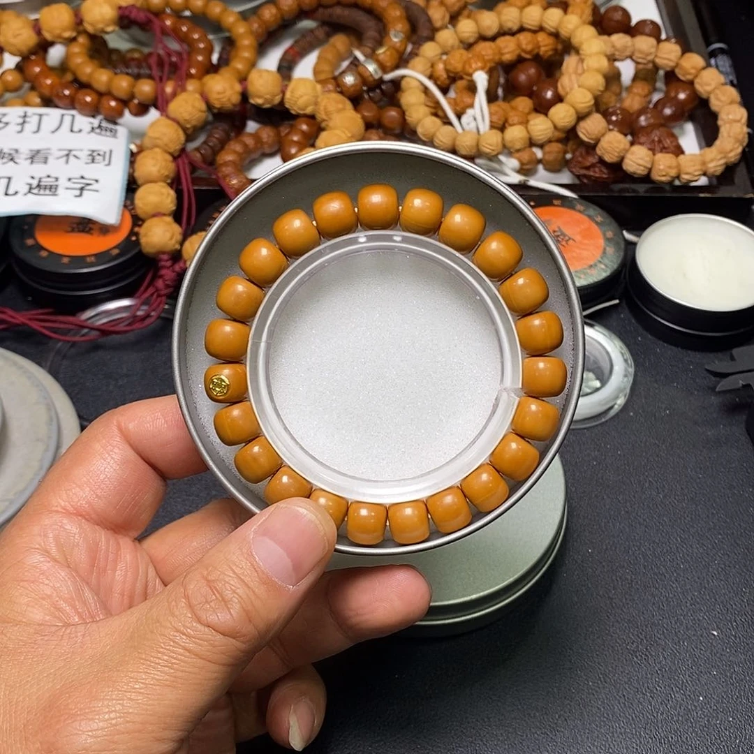 猴头核桃手串全品10左右道珠老型金标28号