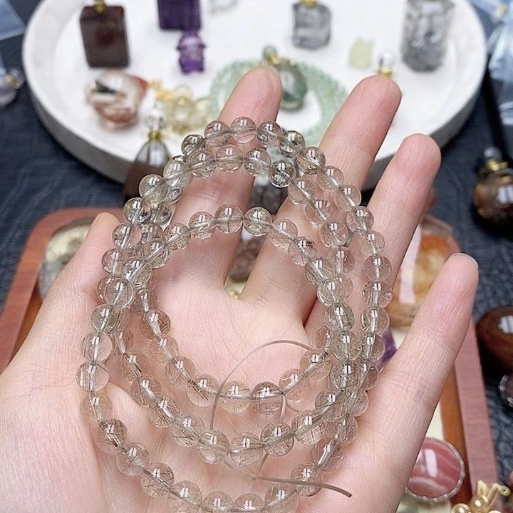 水晶手链未镶嵌豆*?