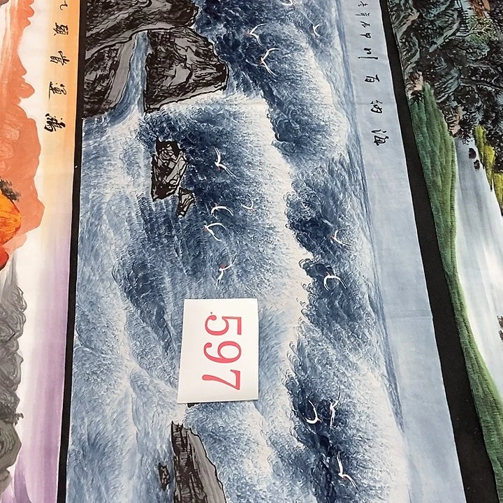 小周画廊的直播间