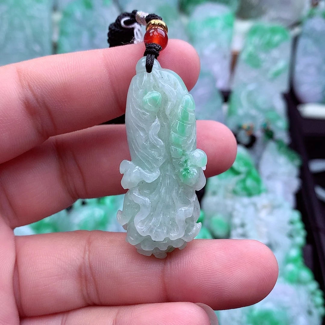 翡翠吊坠(不含链)未镶嵌