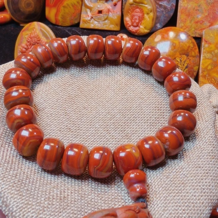 玛瑙/玉髓未镶嵌手链