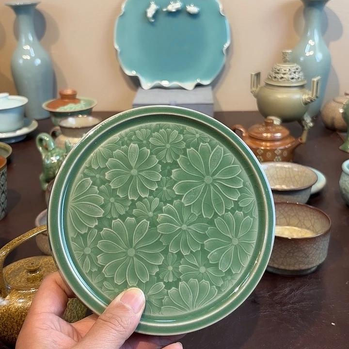 瓷片龙泉青瓷福利青瓷