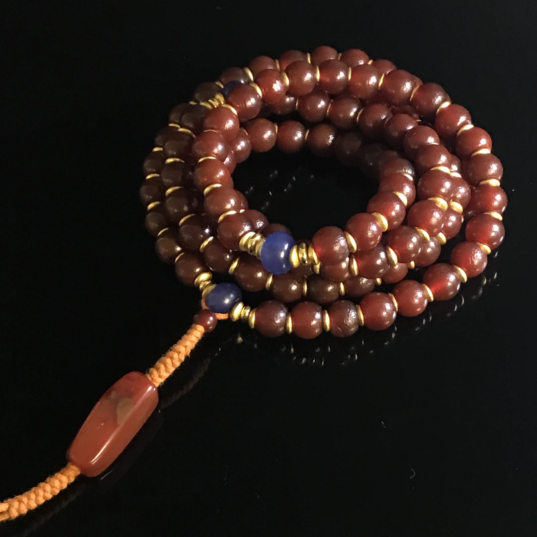 晚清民国玛瑙108子/HY000558/金玉良缘/槐荫山房