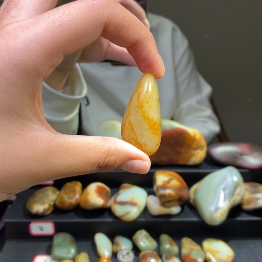 和田玉未镶嵌挂件24.3