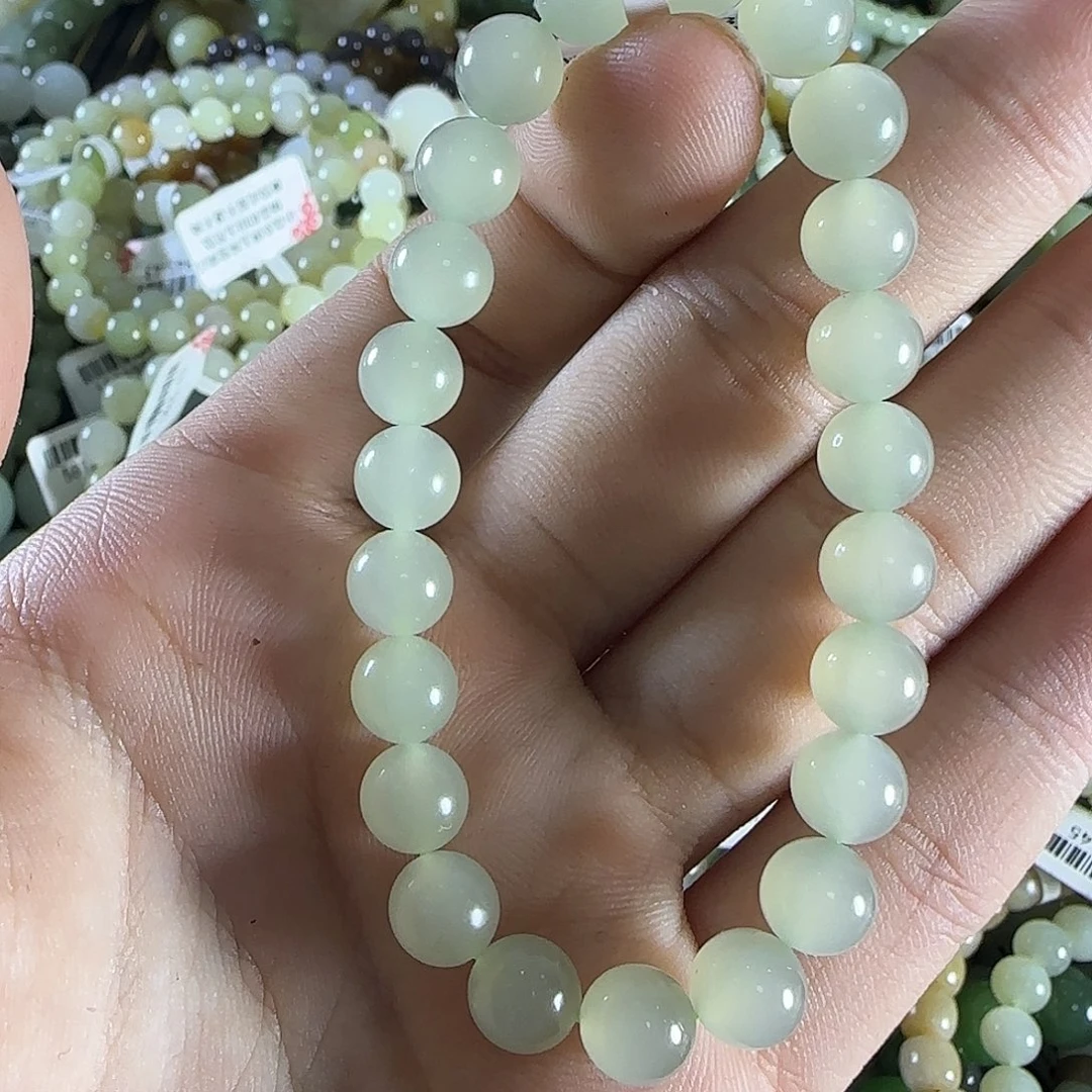 和田玉手链未镶嵌124