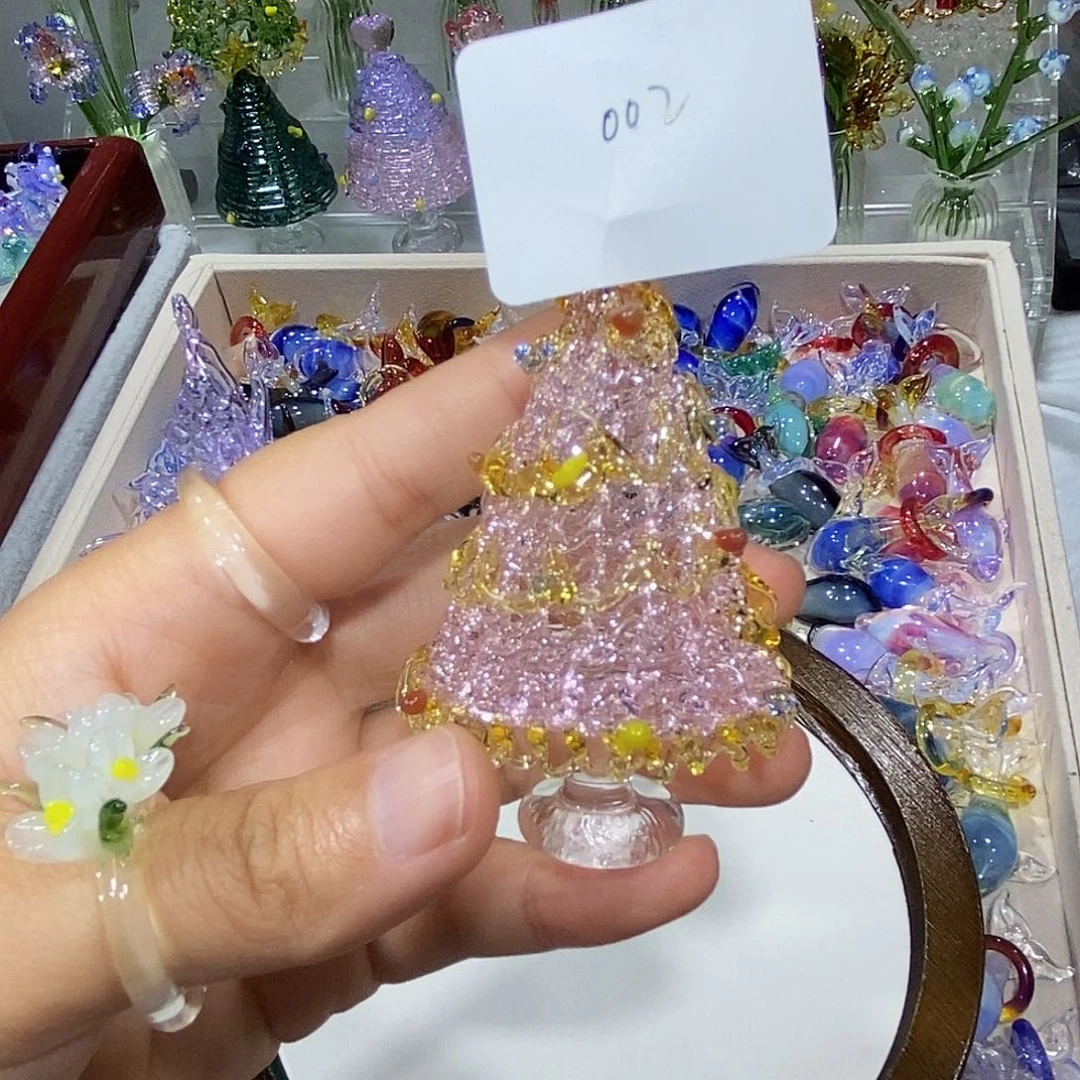 琉璃吊坠（不含链）2圣诞树一个