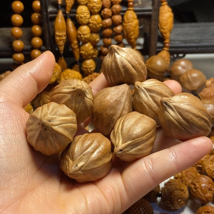 【闪购商品】橄榄核手串/手链豆***饨四花大素核2.7左右