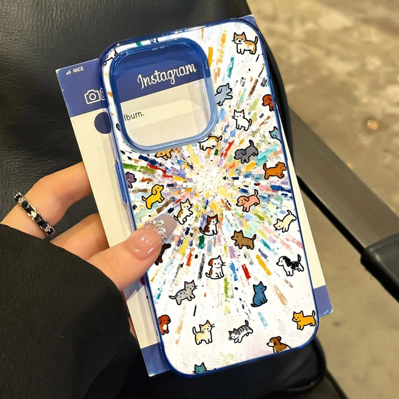 满屏爆炸狗适用iPhone16苹果17/14_15PROMAX软胶13手机壳12防摔11