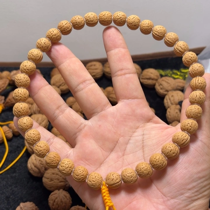 手串文玩核桃小金豆36颗手持